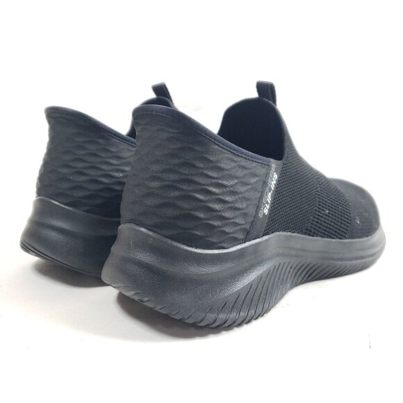 Skechers Slip-Ins Mens Size 12 Black Wide Fit Athletic Shoes - Picture 3 of 9